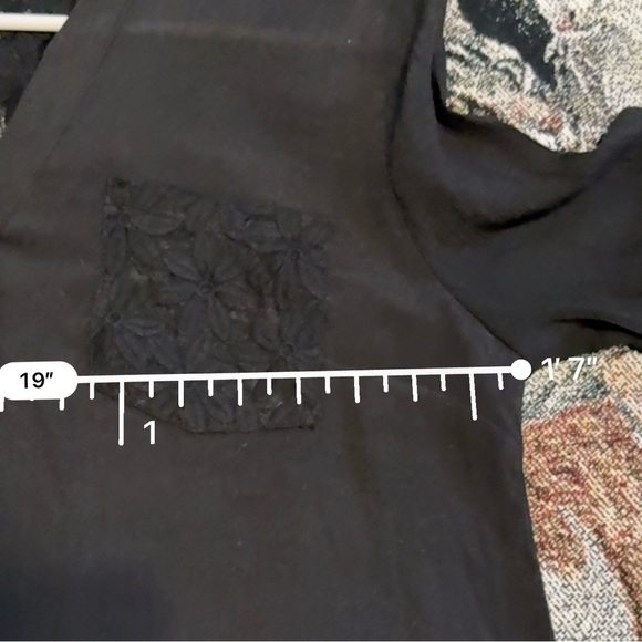 ‼️𝐌𝐈𝐍𝐄 𝐁𝐋𝐀𝐂𝐊 𝐁𝐔𝐓𝐓𝐎𝐍 𝐅𝐑𝐎𝐍𝐓 & 𝐁𝐀𝐂𝐊 𝐄𝐌𝐁𝐑𝐎𝐈𝐃𝐄𝐑𝐘 𝐅𝐋𝐎𝐑𝐀𝐋 𝐏𝐎𝐂𝐊𝐄𝐓 𝐒𝐇𝐈𝐑𝐓 - Picture 7 of 8